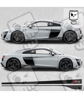Audi R8 Side Stripes Stickers (Compatible Product)