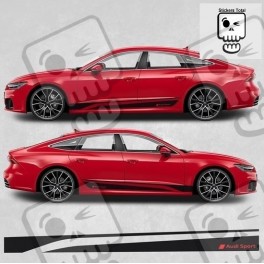 Audi A7 Side Stripes AUFKLEBER