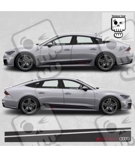 Audi A7 Side Stripes ADESIVI (Prodotto compatibile)