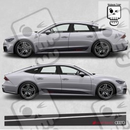 Audi A7 Side Stripes AUFKLEBER