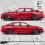 Audi A7 Quattro Side Stripes Adhesivo (Producto compatible)