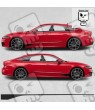 Audi A7 Quattro Side Stripes autocollant