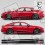 Audi A7 RS Side Stripes Stickers (Compatible Product)