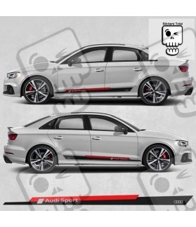 Audi A3 Side Stripes AUFKLEBER