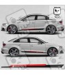 Audi A3 Side Stripes Adhesivo