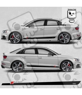 Audi QA3 Audi Sport Side Stripes Stickers