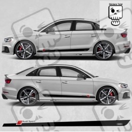 Audi QA3 Audi Sport Side Stripes Stickers