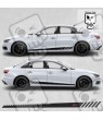 Audi A4 QUATTRO Side Stripes Adhesivo