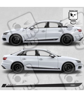 Audi A4 QUATTRO Side Stripes Adhesivo (Producto compatible)