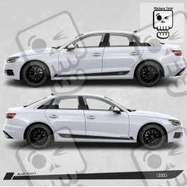 Audi A4 QUATTRO Side Stripes AUFKLEBER