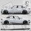 Audi A4 QUATTRO Side Stripes AUFKLEBER (Kompatibles Produkt)