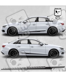 Audi A4 SPORT Side Stripes Adhesivo (Producto compatible)