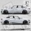 Audi A4 SPORT Stripes autocollant (Produit compatible)