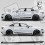 Audi A4 SPORT Side Stripes Stickers (Produto compatível)