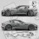 Jaguar F-Type side stripes ADESIVI (Prodotto compatibile)