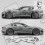 Jaguar F-Type side stripes STICKER (Compatible Product)
