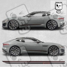 Jaguar F-Type side stripes ADHESIVO