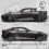 Jaguar F-Type side stripes DECALS (Produto compatível)