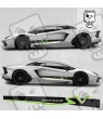 lamborghini Aventador Super Veloce side stripes AUTOCOLLANT