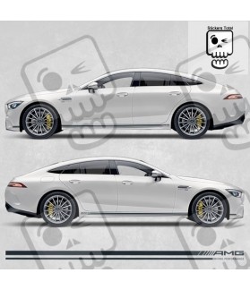 mercedes GT63 AMG side Stripes ADESIVOS