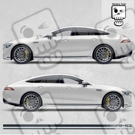 mercedes GT63 AMG side Stripes ADESIVOS