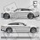 mercedes GT63 AMG side Stripes STICKERS (Compatible Product)