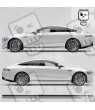 mercedes GT63 AMG side Stripes STICKERS
