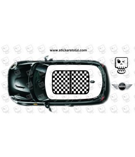 MINI COOPER ROOF FOR THE CEILING FROM YEAR 2001 STICKERS (Compatible Product)
