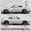 NISSAN GTR side Stripes AUTOCOLLANT (Produit compatible)