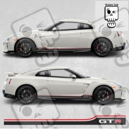 NISSAN GTR side Stripes ADESIVOS