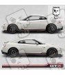 NISSAN GTR side Stripes STICKER