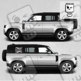 2020 Defender 110 Union Jack side panel STICKER
