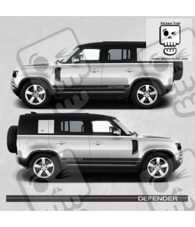 Defender 110 / 90 stripes AUTOCOLLANT (Produit compatible)
