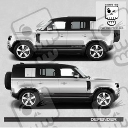 Defender 110 / 90 side stripes ADESIVOS (Produto compatível)