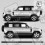 Defender 110 / 90 side stripes ADESIVOS (Produto compatível)