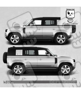 Defender 110 / 90 stripes AUTOCOLLANT