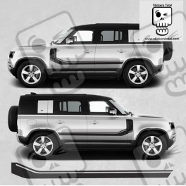 Defender 110 / 90 side stripes STICKERS