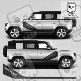 Defender 110 side stripes ADESIVOS