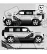 Defender 110 side stripes ADESIVOS