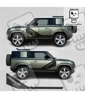 Defender 90 side stripes AUFKLEBER (Kompatibles Produkt)