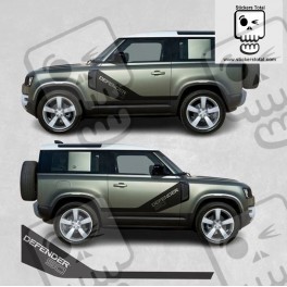 Defender 90 side stripes AUFKLEBER