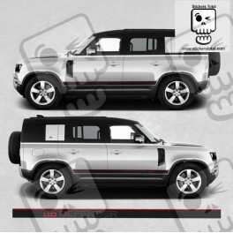 Defender 110 side stripes AUFKLEBER