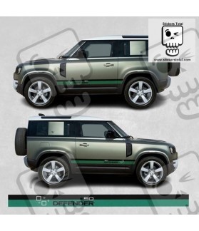 Defender 90 stripes STICKER (Compatible Product)