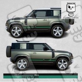 Defender 90 stripes STICKER