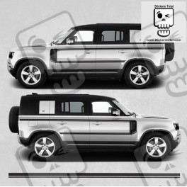 Defender 110 / 90 stripes ADHESIVO
