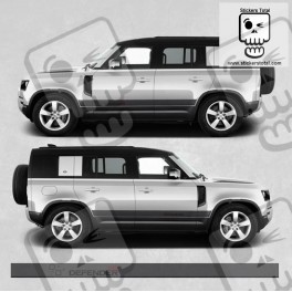 Defender 110 stripes STICKER