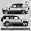 Defender 110 side stripes ADESIVOS (Produto compatível)