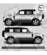 Defender 110 side stripes AUFKLEBER