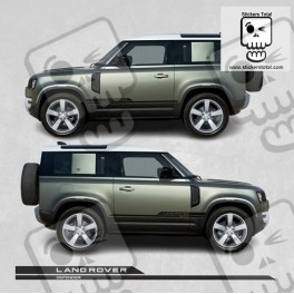Defender 90 stripes STICKER
