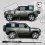 Defender 90 side stripes ADESIVI (Prodotto compatibile)